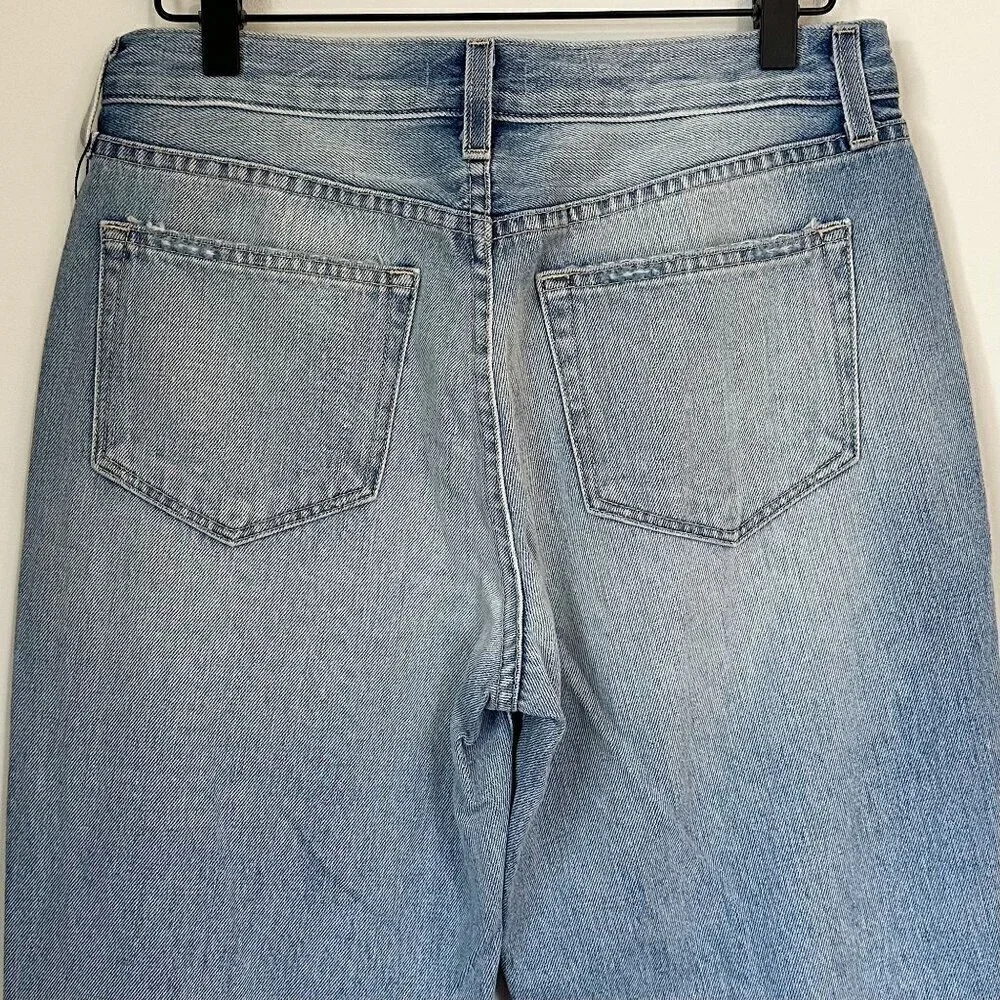 NWT L'AGENCE Enya High Rise Crop Stovepipe in Hermosa Destruct - Size: 25